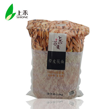 上禾 内蒙古莜麦面粉 纯莜面2.5kg 武川带皮莜面 营养价值更高